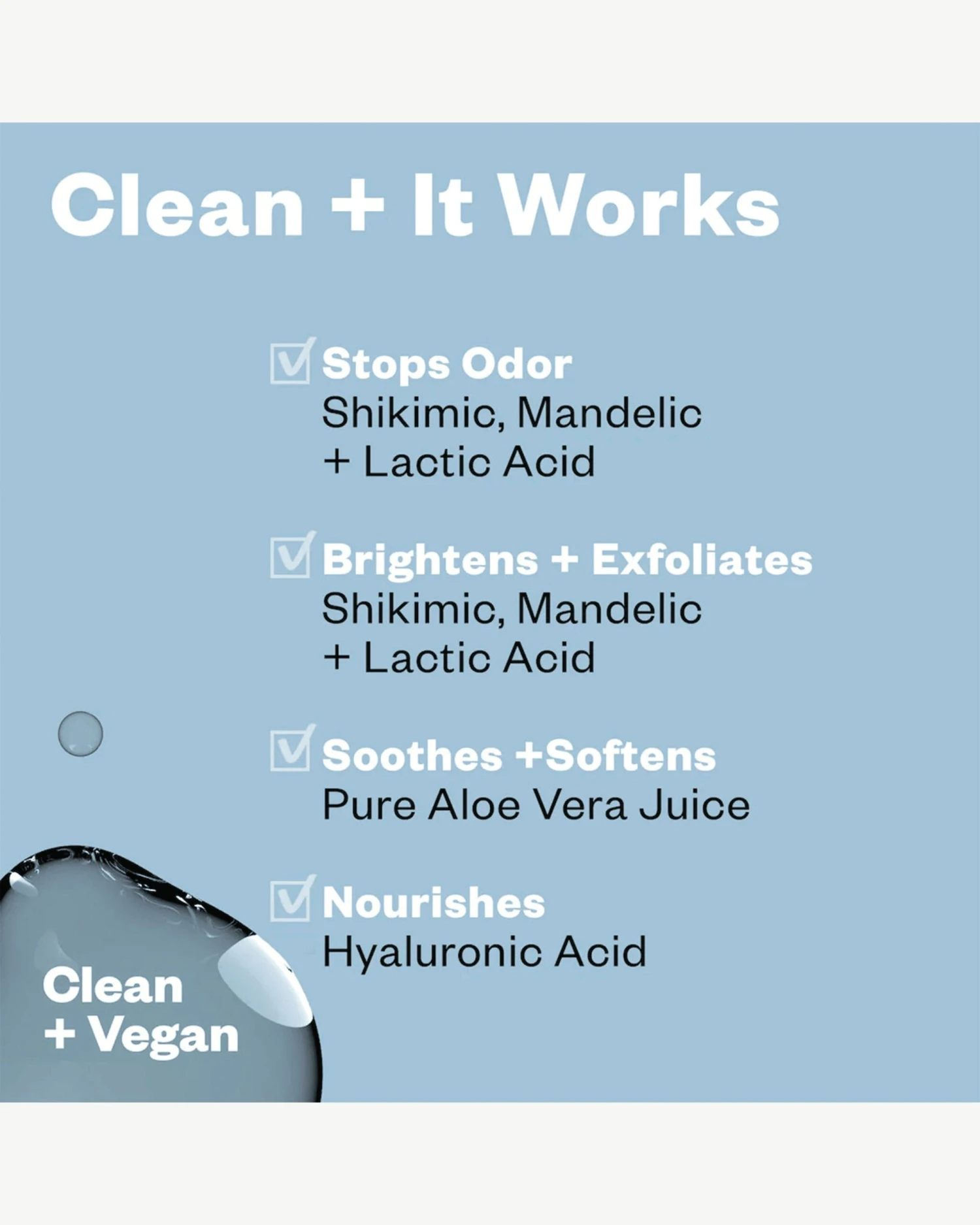 Chemistry AHA Serum Deodorant Beachy Clean - Image 7